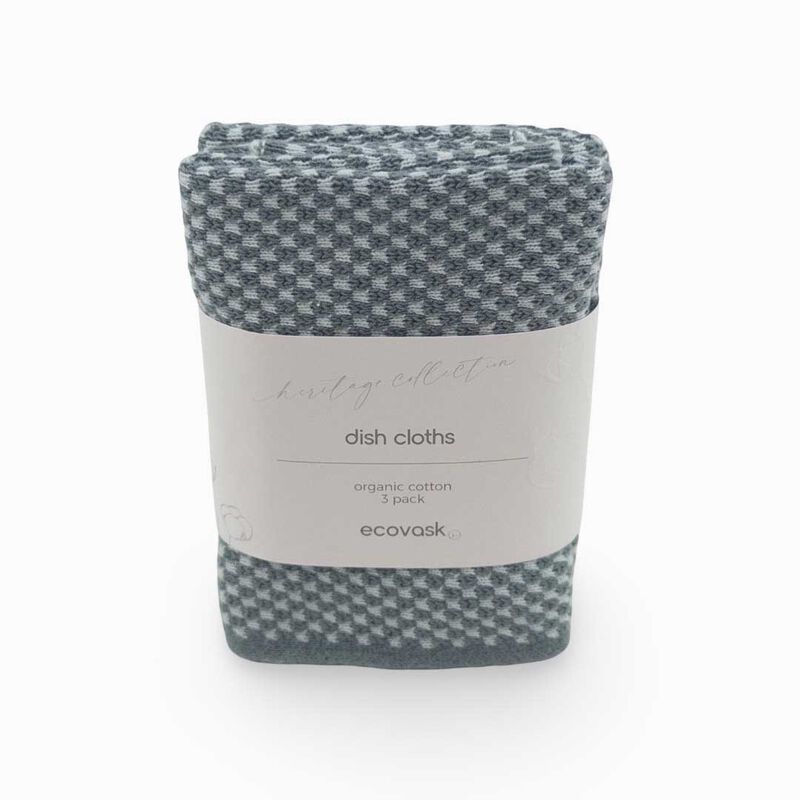 Ecovask 'Elements Collection' Dishcloth 3Pk - Sea Spray image number 2